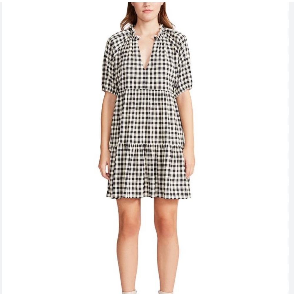 Bb Dakota Steve Madden gingham tiered dress - Picture 3 of 3